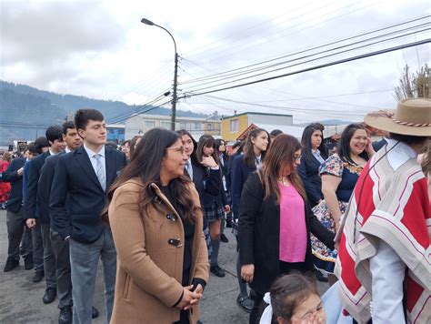 Desfile Comunal Septiembre 2023 Colegio San Patricio Chiguayante