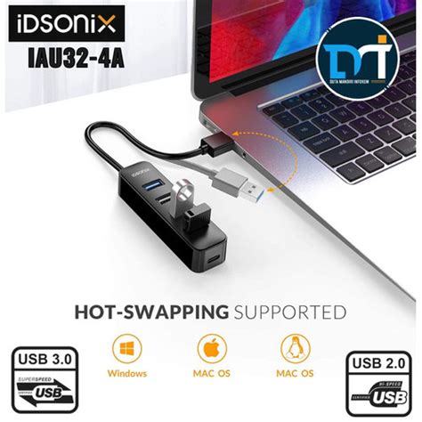 Jual Idsonix Iau A Usb Hub Port With Port Usb Port Usb