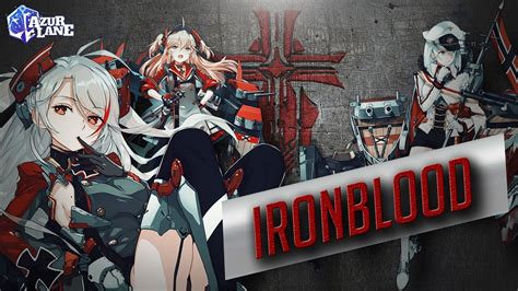 Azur Lane Ironblood Logo Wallpaper Azur Lane Iron Blood Wallpaper 01 ...