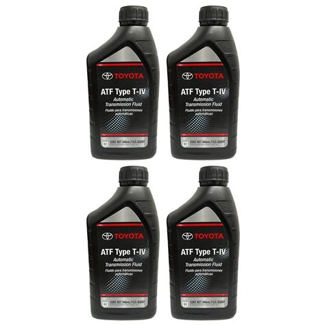 Quart Atf Genuine Toyota T Iv Automatic Transmission Fluid Oil For