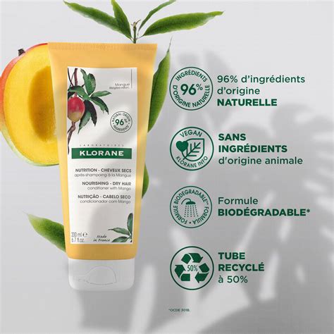 Klorane Mangue Baume Apr S Shampooing Tube Ml Parapharmacie