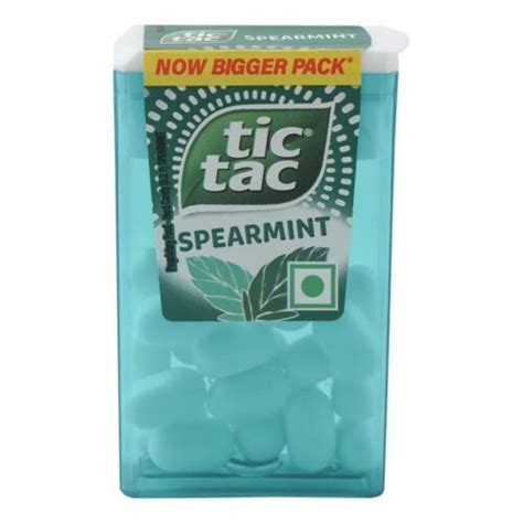 Tic Tac Mouth Refreshing Candy Spearmint Flavors 77g Pack Of 6 Ebay