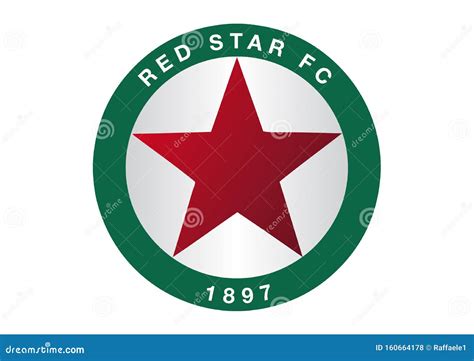 Red Star Fc Logo Editorial Stock Photo Illustration Of Foot 160664178