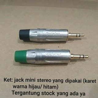 Jual Kabel 4 Meter Hp Ke Mixer Jack Mini Stereo To 2 Xlr Male Shopee