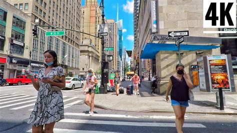 ⁴ᴷ⁶⁰ Walking 6th Avenue New York City Via 34th Street Macys Herald