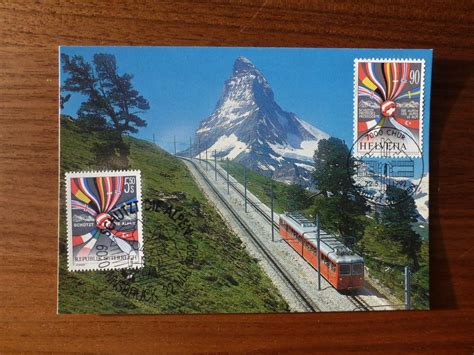 Maximumkarte Schweiz Matterhorn Fdc Kaufen Auf Ricardo