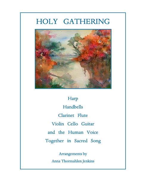 Holy Gathering Sheet Music Various Performance Ensemble