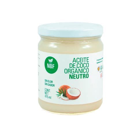 Aceite Coco Organico NEUTRO 475 G Soymart