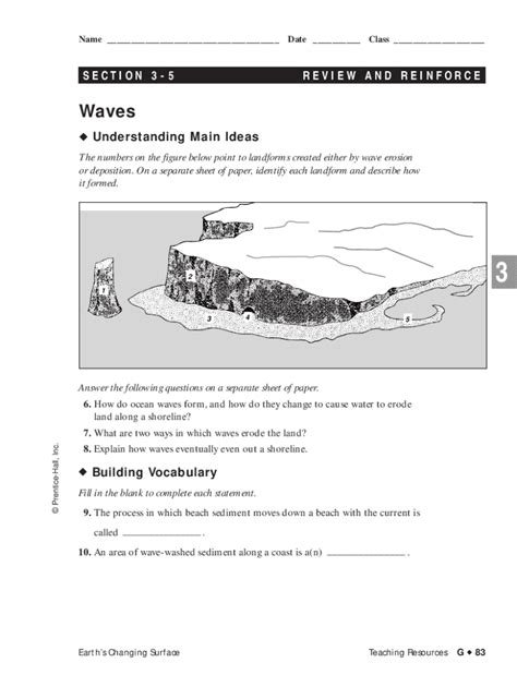 Fillable Online Solved The Waves From The Sea Help To Shape The Coast