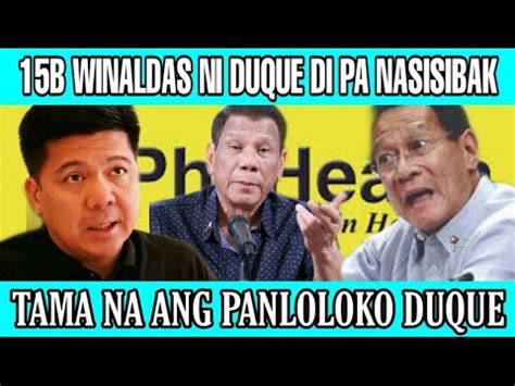 Cong Mike Defensor Kinastigo Ang Panggigipit Ni Sec Duque Sa Mga