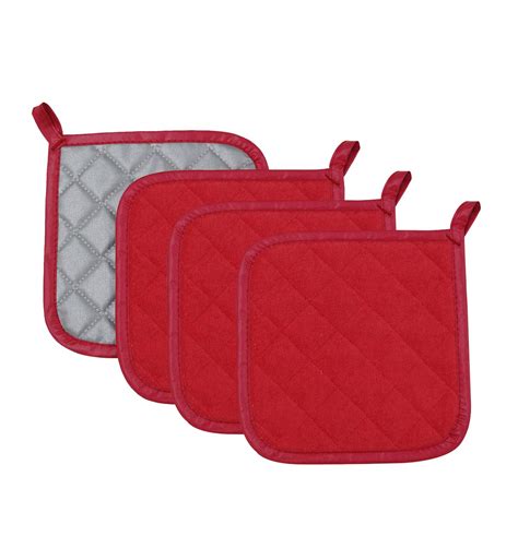 Which Is The Best Oven Hot Pads Silver Heat Resistant Home Appliances