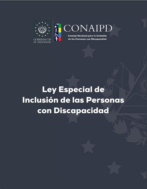 Calaméo Ley Especial De Inclusión De Las Personas Con Discapacidad