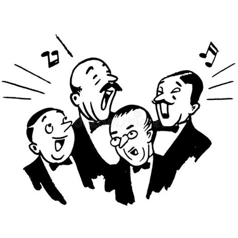 Barbershop Quartet Stock Illustrations 55 Barbershop Quartet Stock