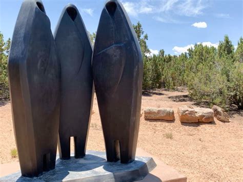 Sculptures by Native American Allan Houser Shine in Santa Fe Desert