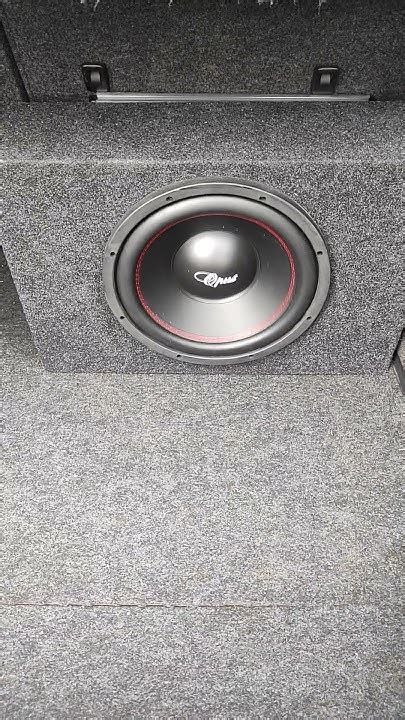 Test sound Subwoofer Challenger OPUS SD-300BX Sealed box #bass # ...