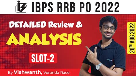 Ibps Rrb Po Exam Analysis 20 Aug 2022 2nd Shift Asked Questions