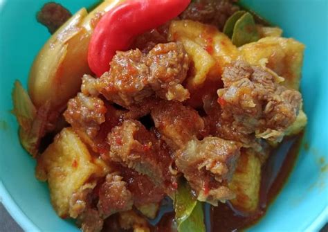 Resep Oseng Tetelan Dan Tahu Oleh Nur Hidayati Cookpad