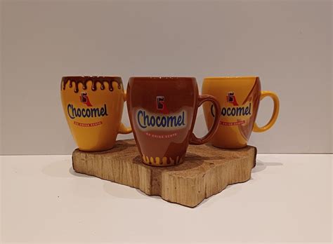 Chocomel Unieke Set Van Drie Verschillende En Bijzondere Mokjes Van