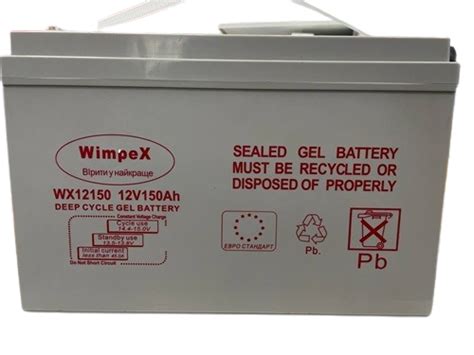 ᐉ Аккумулятор гелевый WX 12100 12v 100Ah для дома квартиры • Купить в ...