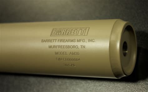 barrett    suppressors  official journal   nra