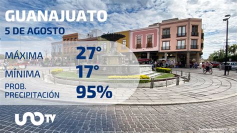 Clima En Guanajuato Para El 5 De Agosto De 2023 UnoTV