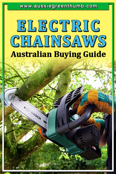 Best Electric Chainsaws Of Australian Review