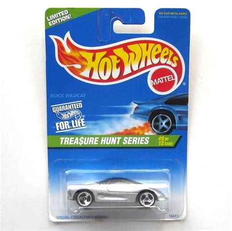 Vintage Hot Wheels Buick Wildcat Treasure Hunt Diecast Car