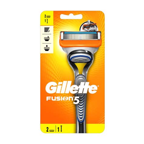 Бритвенный станок Gillette Fusion 5 с двумя кассетами -- купить с ...