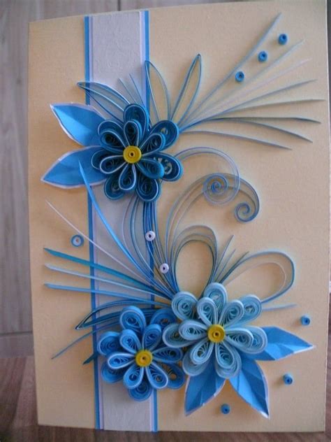 Quilling Card Birthday Card Greeting Card Quilling Greeting Card