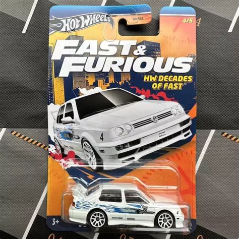 Hot Wheels Fast Furious Hw Decades Of Fast Volkswagen Jetta Mk Eur Picclick Fr
