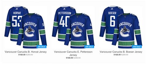 Canucks offer big discounts on jerseys ahead of rumoured design change | Offside