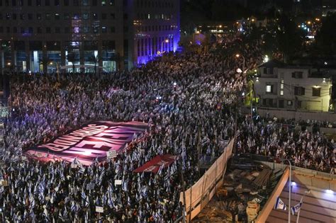 Elfte Woche In Folge Erneut Massenproteste Gegen Justizreform