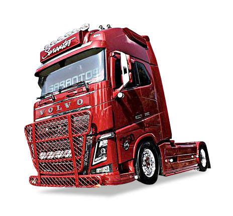 Herpa Volvo FH Gl XL 4x2 Rigid Tractor Sarantos 80469336