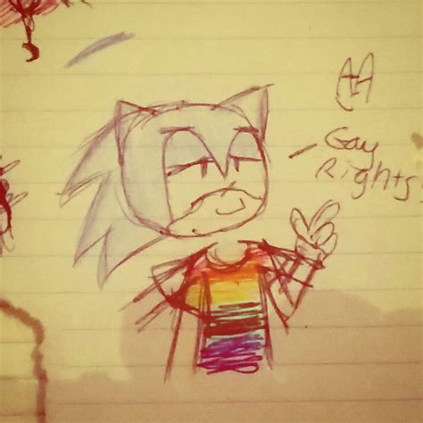 Sonic Sez Gay Rights Sonic The Hedgehog Amino