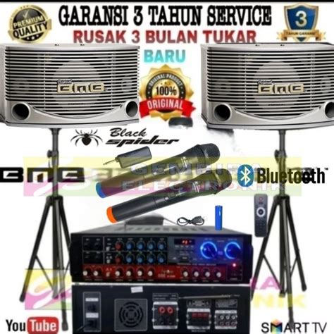 Jual Paket Speaker Karaoke BMB 10 Inch Original Garansi Resmi 3 Tahun