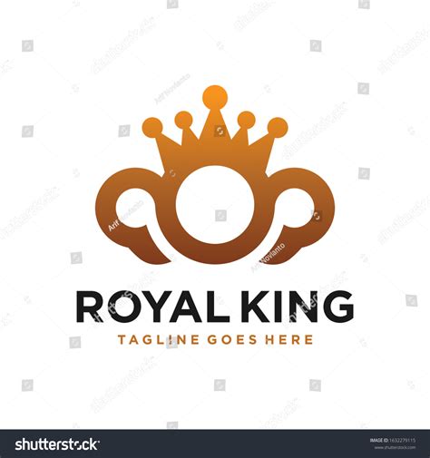 Royal Crown Business Logo Design Stock Vector Royalty Free 1632279115