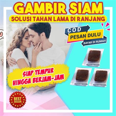 Jual Obat Kuat Oles Tahan Lama GAMBIR SERAWAK SIAM PADAT SERAWAK