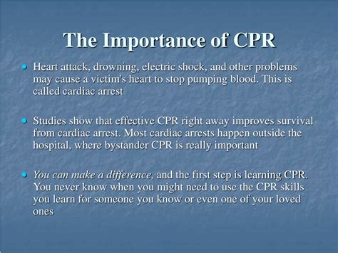 Ppt Cpr Powerpoint Presentation Free Download Id1103501