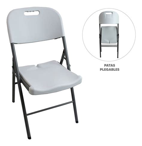 Silla Plegable Jauz Blanca Coppel