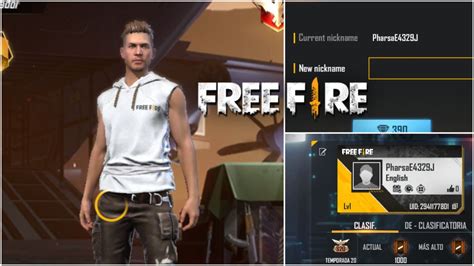 Espacio Y Nick Invisible En Free Fire C Mo Ponerlo En El Nombre