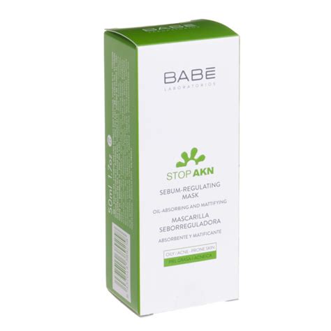 BABE STOP AKN sebumo išsiskyrimą reguliuojanti kaukė riebiai odai ml Gintarinė vaistinė