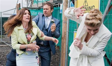 Emmerdale Spoiler Charity Swings For Megan During Mid Wedding Brawl