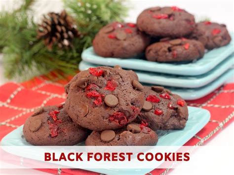 Black Forest Cookies Recipe From Vals Kitchen
