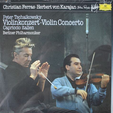 Herbert Von Karajan Berliner Philharmoniker Pyotr Ilyich Tchaikovsky