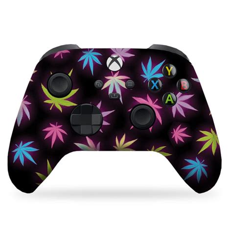 Shop Neon Weed Inspired X box Series X Controller | DC – Dream Controller