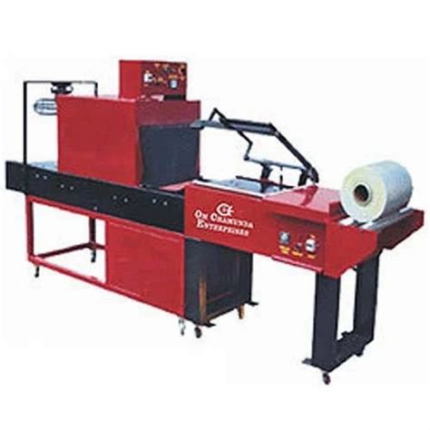 L Sealer Tunnel Type Shrink Wrapping Machine Maya Engineering Work