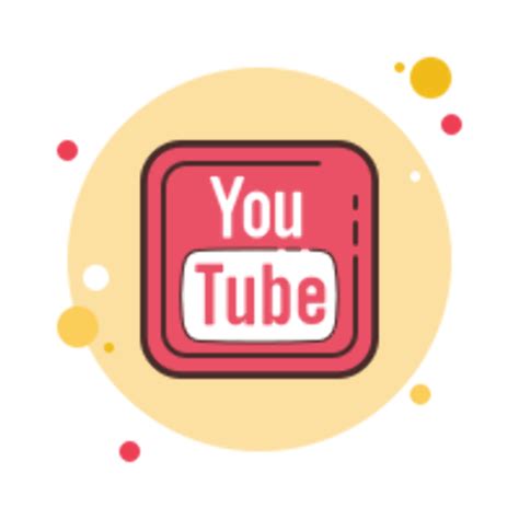 Gold YouTube Logo Transparent