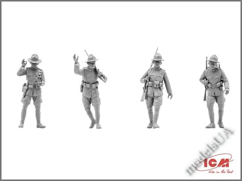 ModelsUA FIGURES 1 35 US Infantry 1917 1 35 ICM 35689