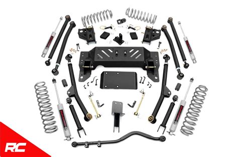 Rough Country 4 Lift Kit Fits 1993 1998 Jeep Grand Cherokee ZJ 4WD