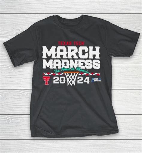 Texas Tech Basketball 2024 March Madness NCAA Tournament Shirts WoopyTee